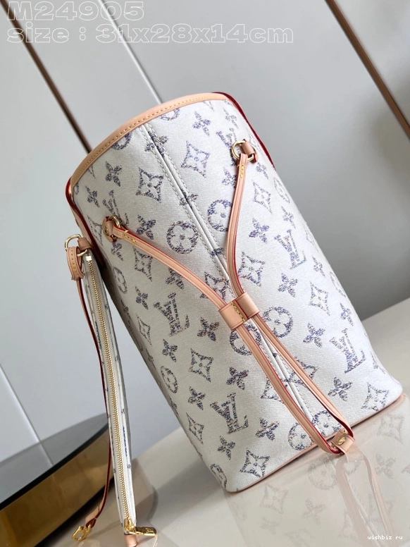 WIS NEVERFULL LOUIS MM-31*28*14cm VUITTON 0227